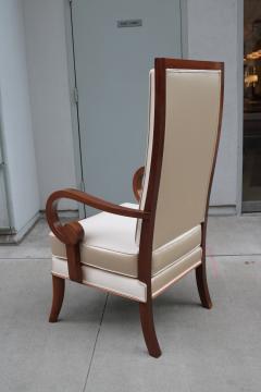Art Deco Tall Back Armchair - 1850095