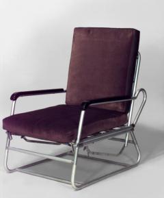 Art Deco Tubular Chrome Mechanical Chair - 422090