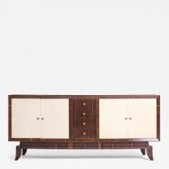 Art Deco Velum and Macassar Sideboard - 4680683