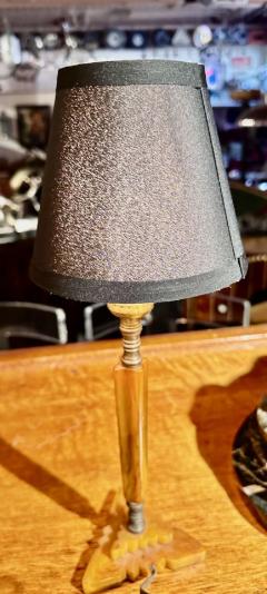 Art Deco Vintage Phenolic Amber Bakelite Lamps - 3794378