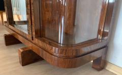 Art Deco Vitrine Display Case Rosewood Veneer France circa 1930 - 1091578