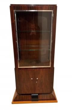 Art Deco Vitrine Rosewood Veneer France circa 1925 - 1240274