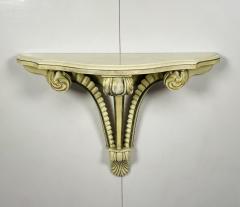 Art Deco Wall Console With a Marble Top USA 1940s - 3154130