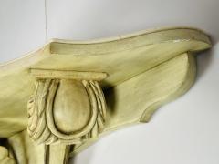 Art Deco Wall Console With a Marble Top USA 1940s - 3154136