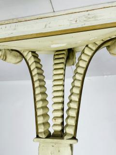 Art Deco Wall Console With a Marble Top USA 1940s - 3154140