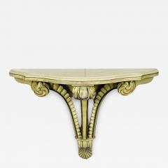 Art Deco Wall Console With a Marble Top USA 1940s - 3154154