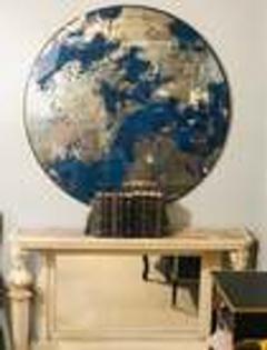 Art Deco Wall or Console Mirror Table Top - 4323536