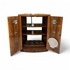 Art Deco Walnut Bar Counter - 4106567