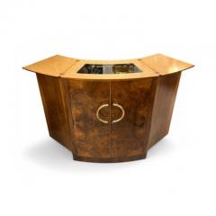 Art Deco Walnut Bar Counter - 4106574
