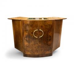 Art Deco Walnut Bar Counter - 4106575