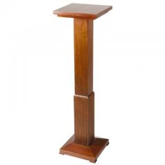 Art Deco Walnut Pedestal - 3724864