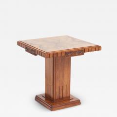 Art Deco Walnut Side Table - 3874007