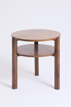 Art Deco Walnut Side Table - 4683078