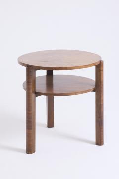 Art Deco Walnut Side Table - 4683080