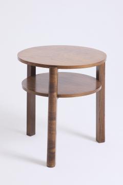 Art Deco Walnut Side Table - 4683081