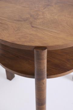 Art Deco Walnut Side Table - 4683085