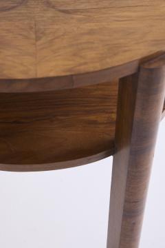 Art Deco Walnut Side Table - 4683086