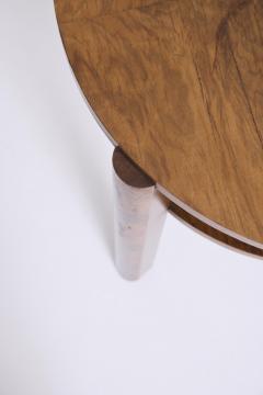 Art Deco Walnut Side Table - 4683088