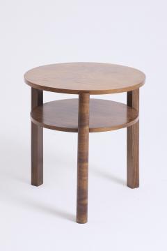 Art Deco Walnut Side Table - 4683398