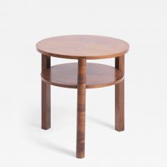 Art Deco Walnut Side Table - 4683399