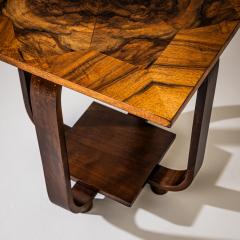 Art Deco Walnut Side Table circa 1930 - 4532992