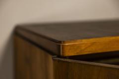 Art Deco Wardrobe In Walnut And Teak Netherlands 1930s - 3497413