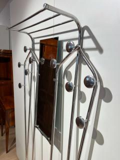 Art Deco Wardrobe Mirror Aluminium Tubes France circa 1930 - 2643016