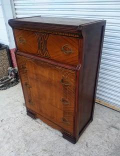 Art Deco Waterfall Front Chest of Drawers - 3820768