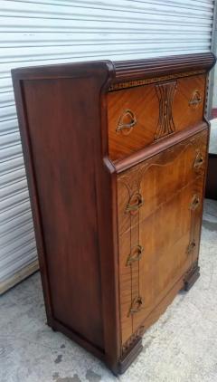 Art Deco Waterfall Front Chest of Drawers - 3820772