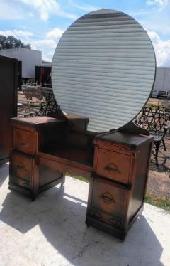 Art Deco Waterfall Front Chest of Drawers - 3820789
