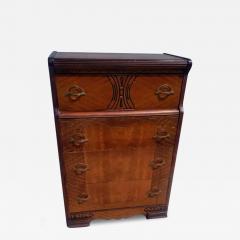 Art Deco Waterfall Front Chest of Drawers - 3823962