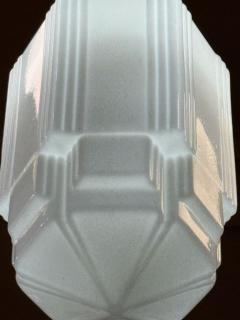 Art Deco Wedding Cake Pendant Light Fixtures Set of 6 Available - 4251183