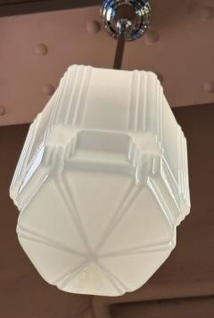 Art Deco Wedding Cake Pendant Light Fixtures Set of 6 Available - 4251186