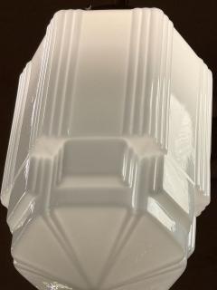 Art Deco Wedding Cake Pendant Light Fixtures Set of 6 Available - 4251187