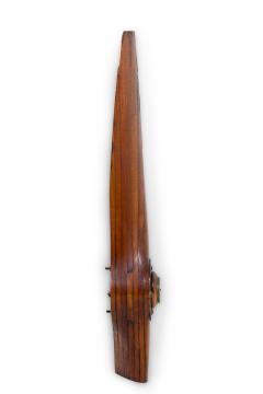 Art Deco Wood Propeller Barometer - 4661175