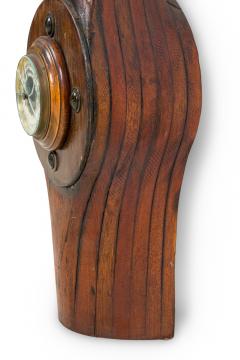Art Deco Wood Propeller Barometer - 4661180