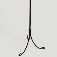Art Deco Wrought Iron Floor Lamp - 4320820