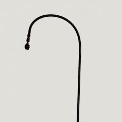 Art Deco Wrought Iron Floor Lamp - 4320822