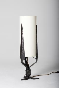 Art Deco Wrought Iron Table Lamp - 1451199