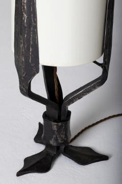 Art Deco Wrought Iron Table Lamp - 1451200