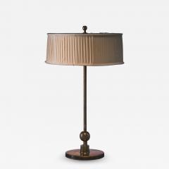 Art Deco brass table lamp Sweden - 2970747