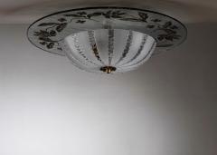 Art Deco glass ceiling lamp - 4752080