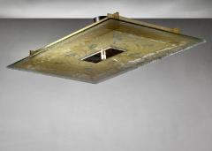 Art Deco glass ceiling lamp - 4759588