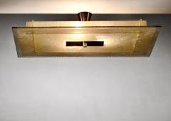 Art Deco glass ceiling lamp - 4759589