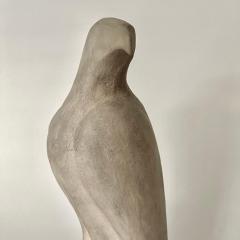 Art Deco large Sculpture of a Perched Eagle Signed - 3922360