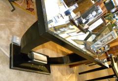 Art Deco modernist console U shaped base - 1387214