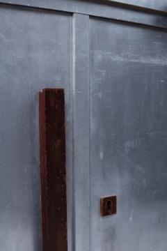 Art Deco period aluminum display cabinet - 1202474