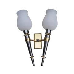 Art Deco period pair of sconces - 4413253