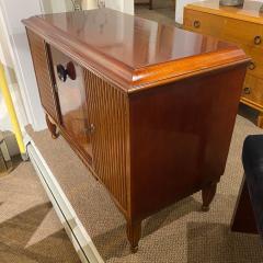 Art Deco period small credenza with fluted design - 3733967