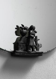 Art Deco wall mirror - 4391644